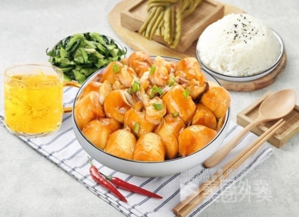 金针菇日本豆腐饭图片