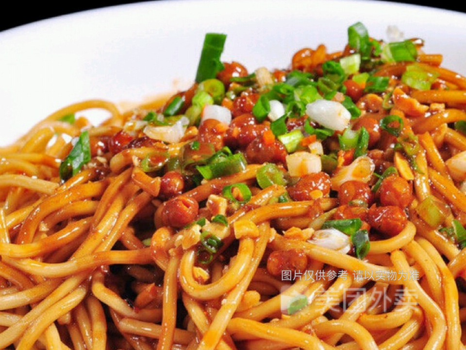 武汉红油热干面图片