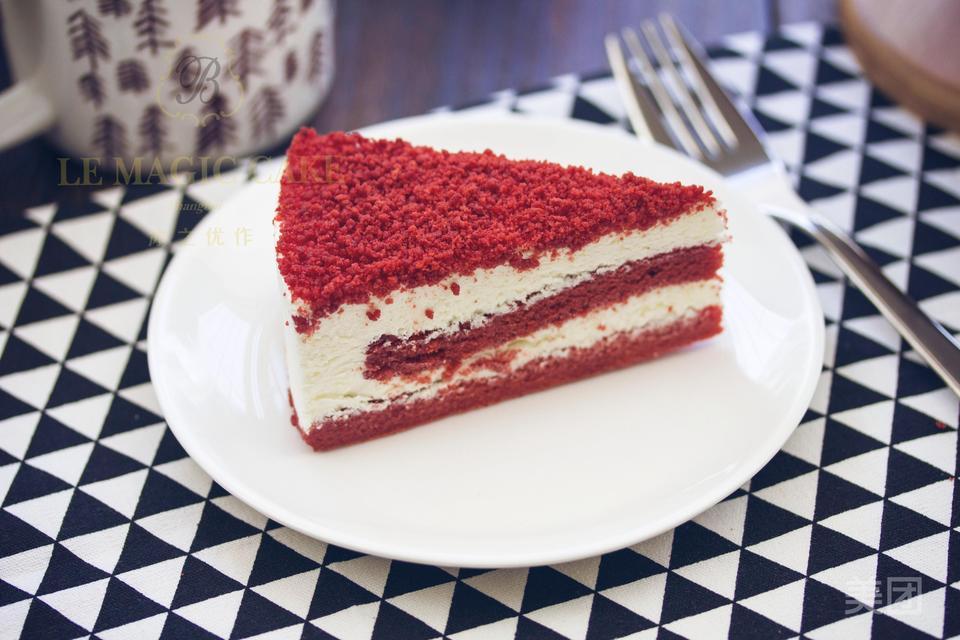 大都会红丝绒优酪切块