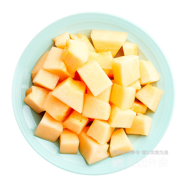 级八六王哈密瓜纯果肉图片