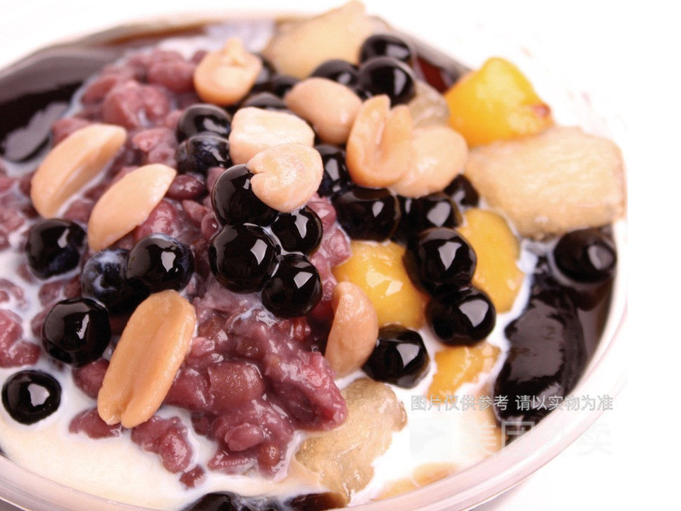 酸奶烧仙草图片