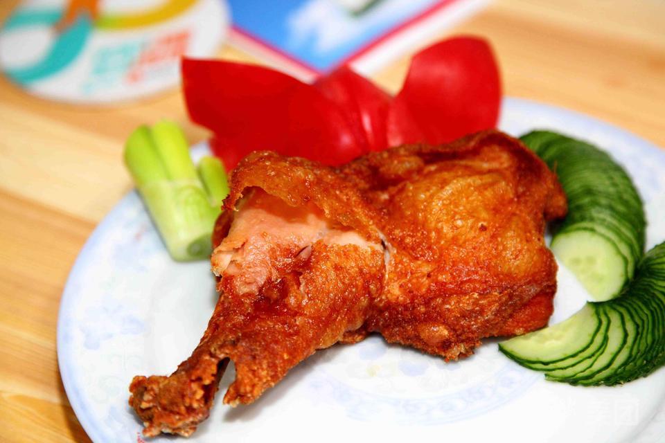 秘制香酥炸鸡腿图片