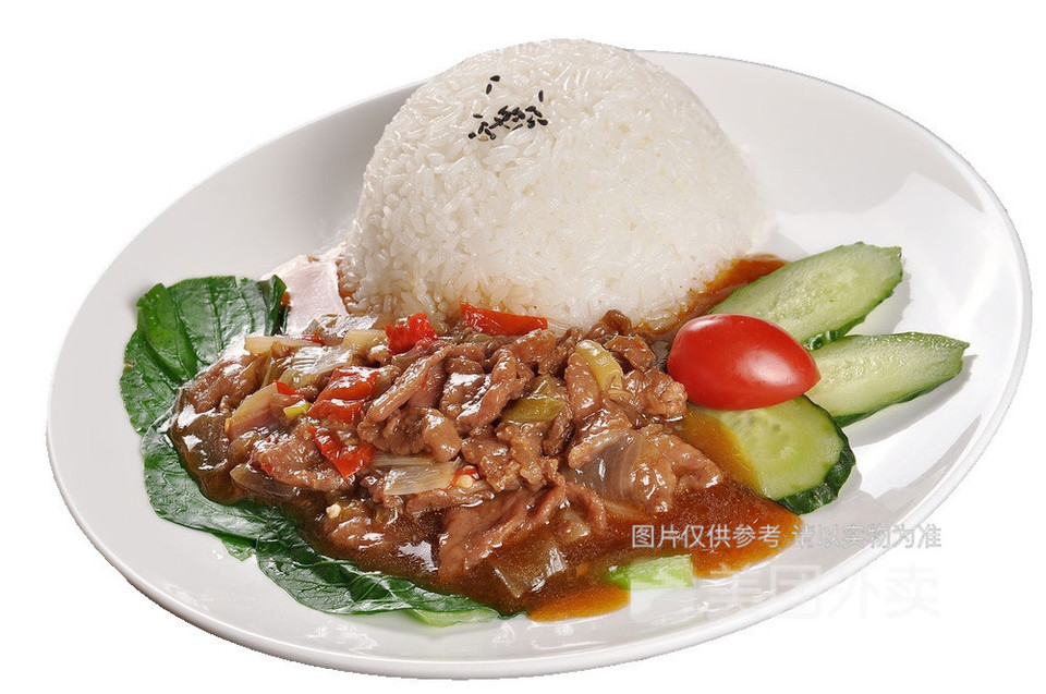 巴西烤肉盖浇饭图片