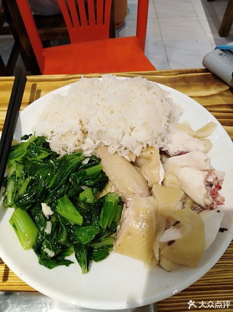 白切文昌鸡饭图片