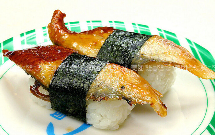 榴莲鳗鱼寿司图片