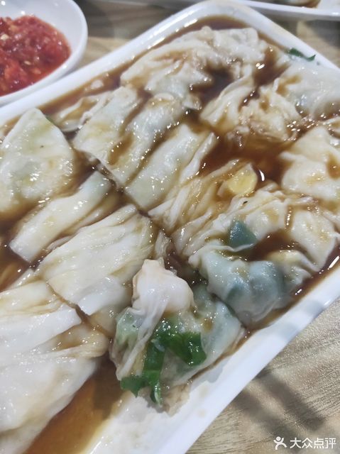 香菇鲜肉肠粉图片