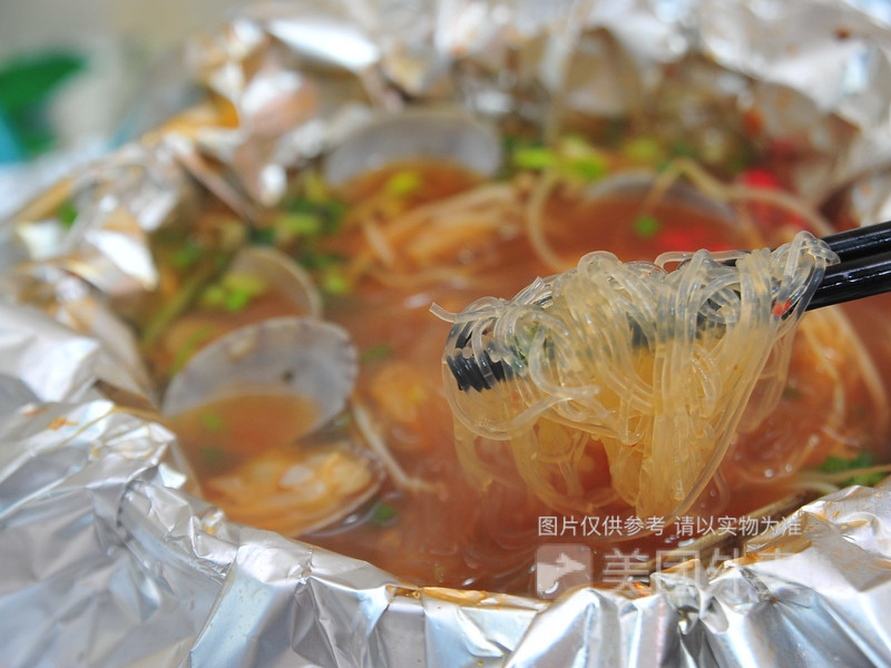 锡纸肥牛花甲粉 锡纸花甲面