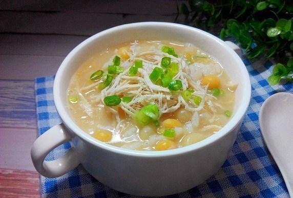 三鲜鸡丝汤图片