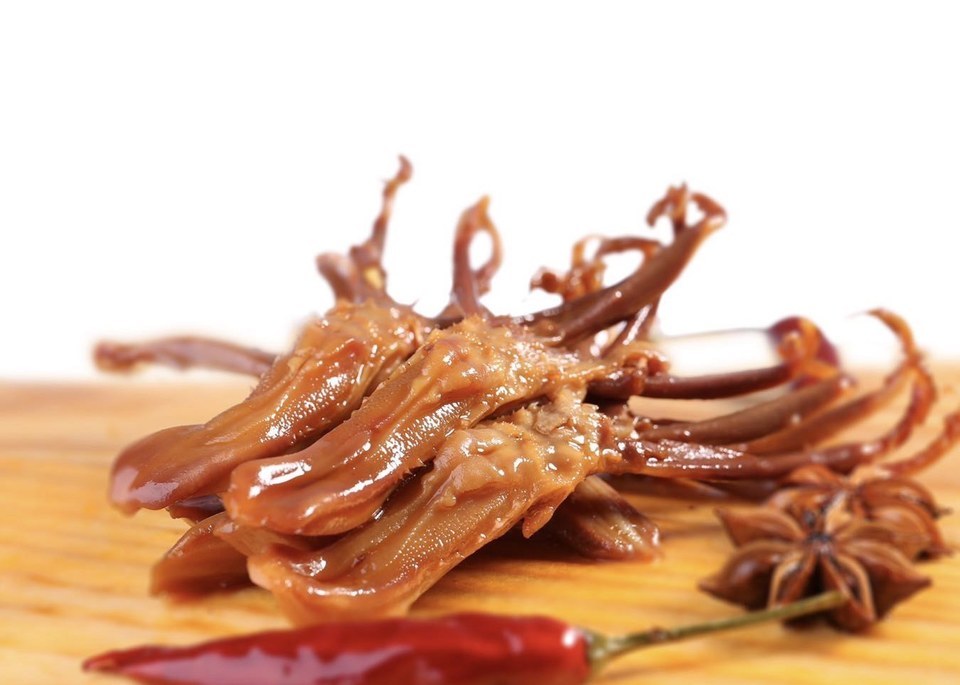 绝味鸭脖红都店