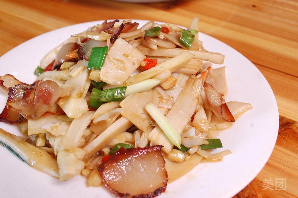 鲜笋炒花肉图片