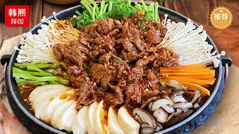 韩式烤牛肉图片