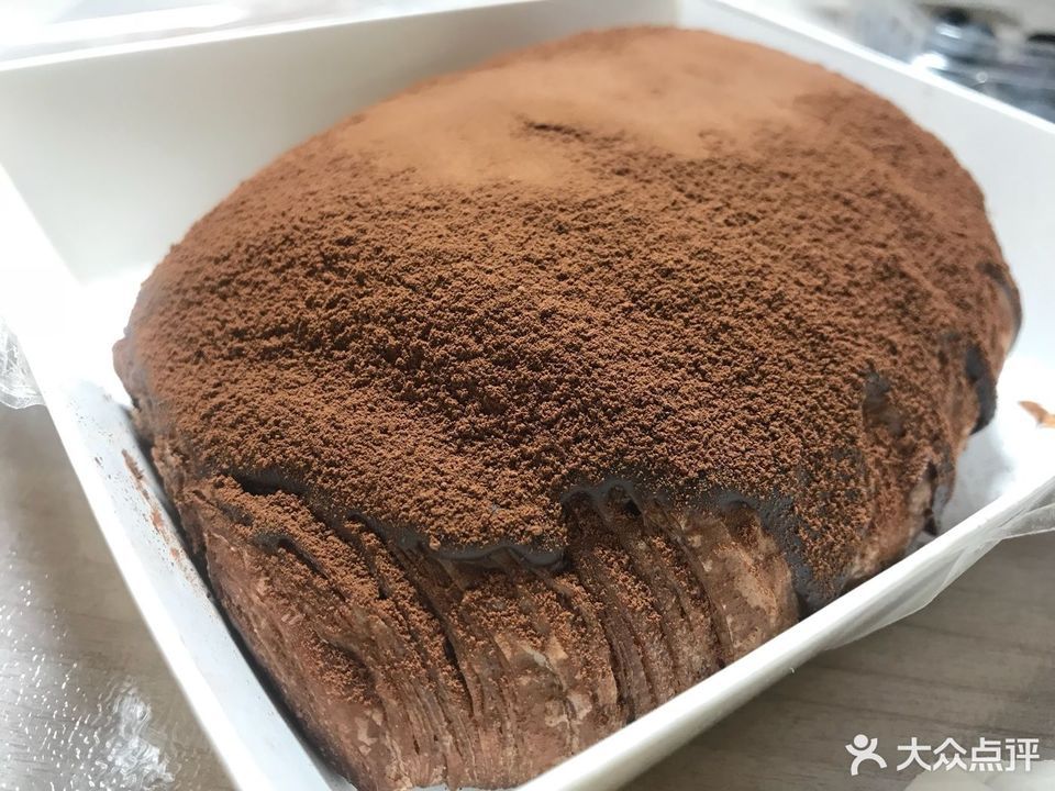 牛乳蛋糕推荐菜:莱可烘焙(东江道店)位于天津市河西区小海地东江道8号