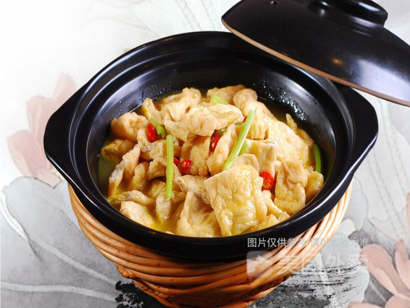 油豆腐肉沫饭图片