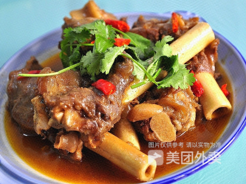 麻辣羊骨头图片