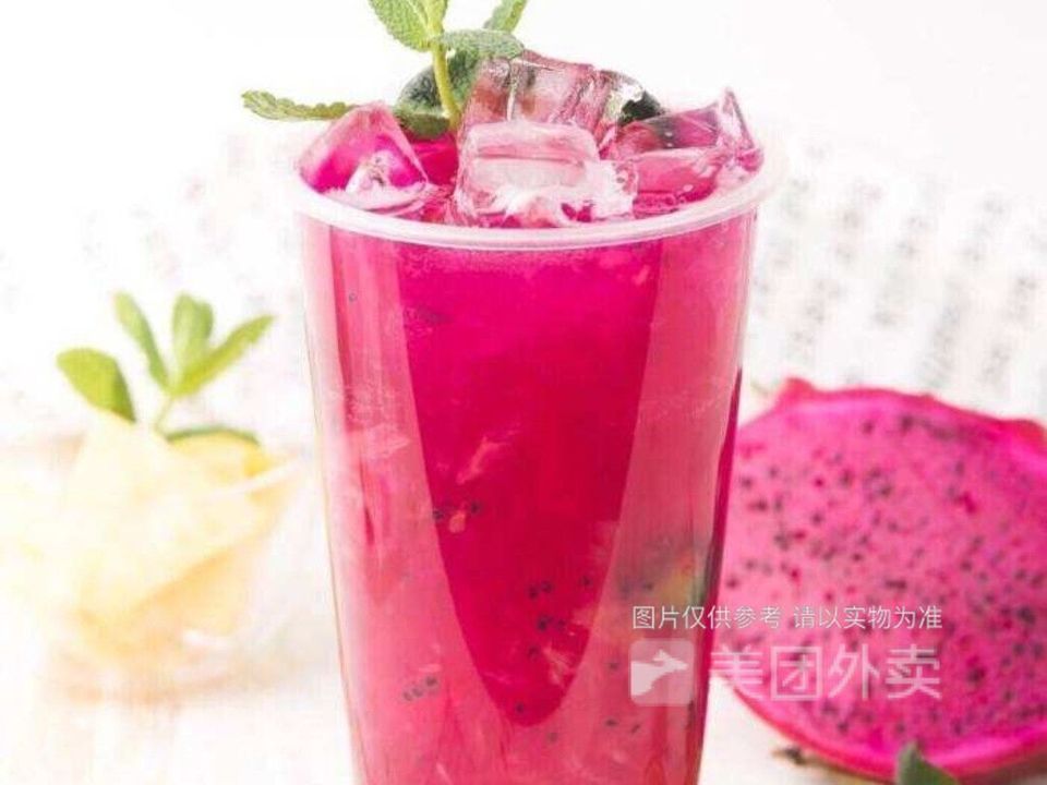 满杯火龙果图片