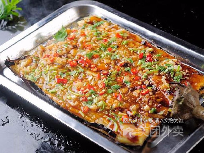 肉沫烤茄子图片