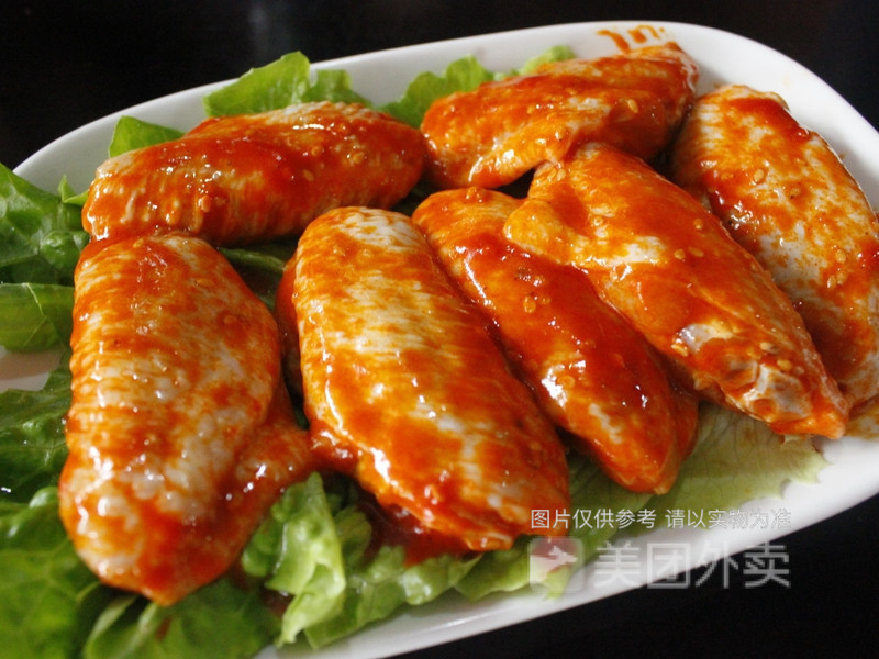 香辣鸡翅图片