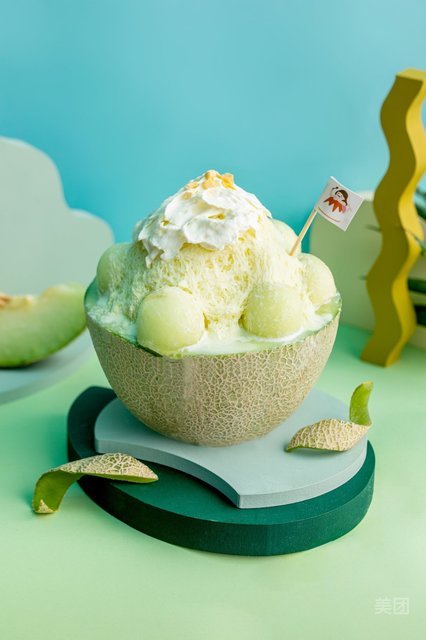 玫珑蜜瓜冰图片