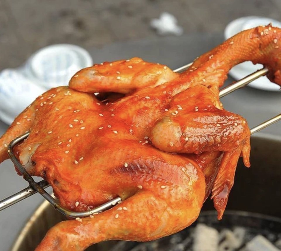 烤全鸡图片
