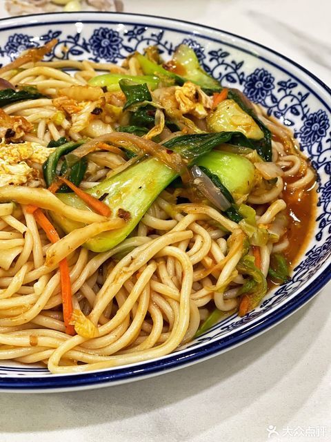 鸡蛋炒拉面图片