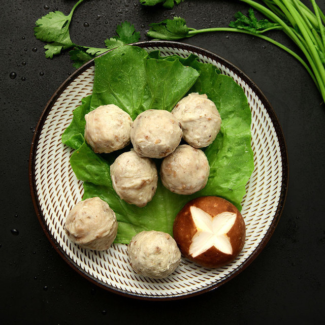 锅圈食汇香菇贡丸子图片