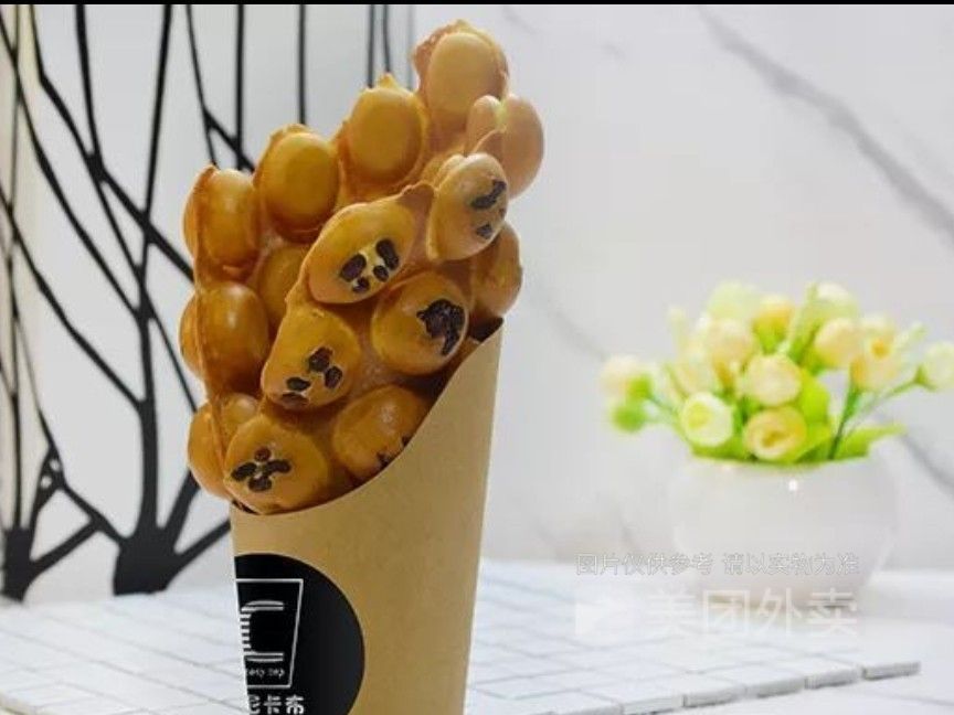 红豆鸡蛋仔图片