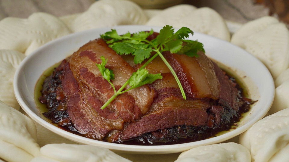 荷叶千张肉图片