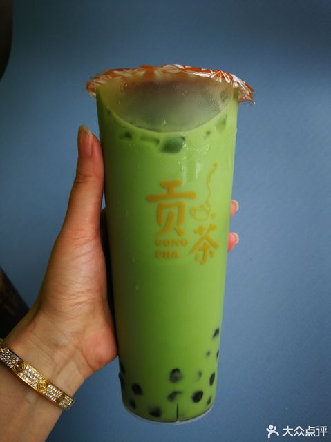 珍珠q麻薯奶茶图片