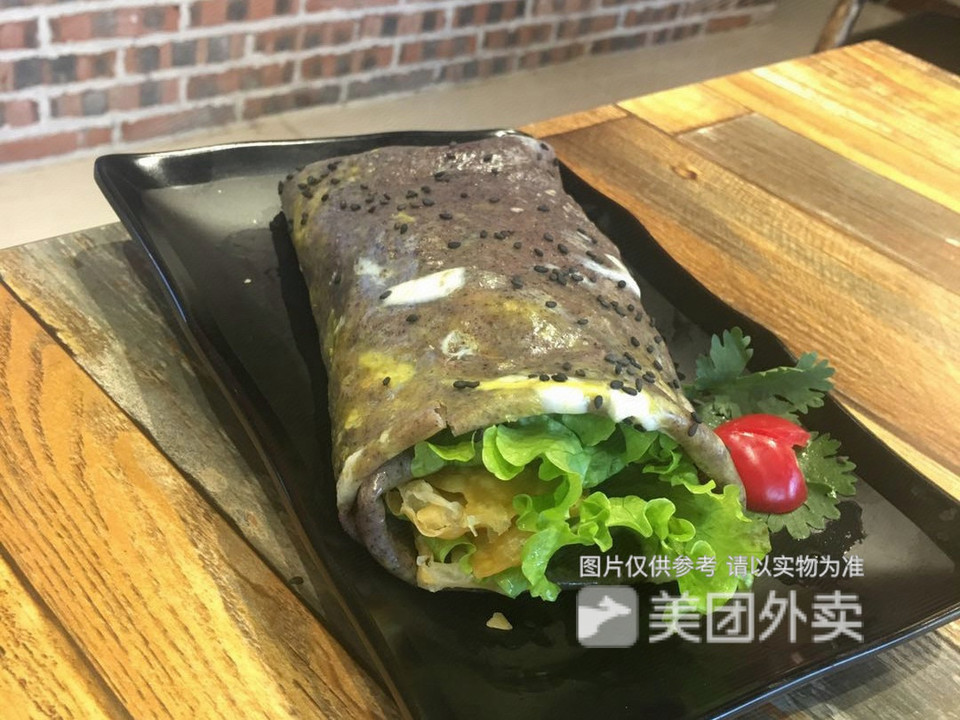 黑米煎饼果儿图片