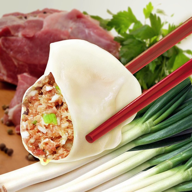 香菇猪肉水饺图片