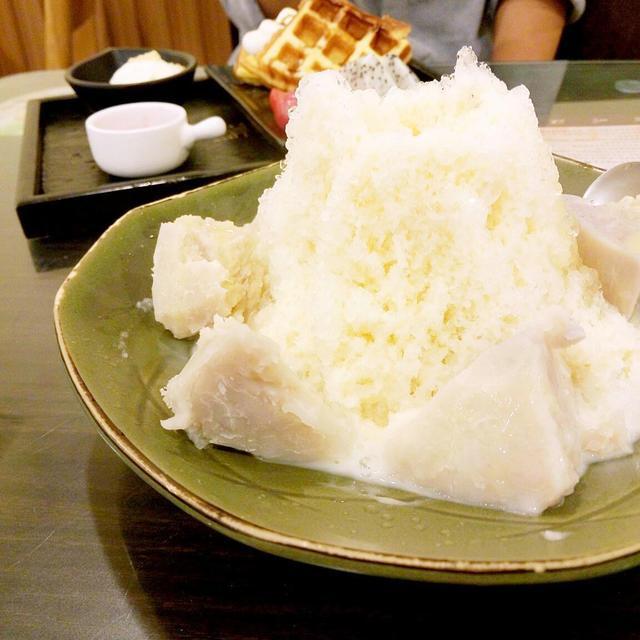 芋头牛奶冰图片