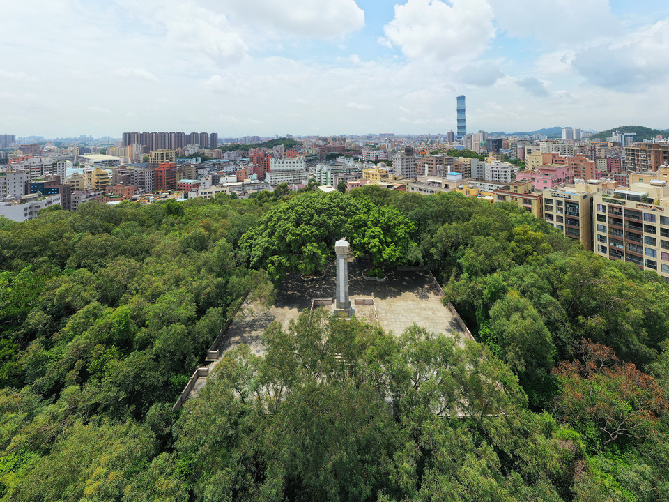 將軍山烈士紀念公園圖片