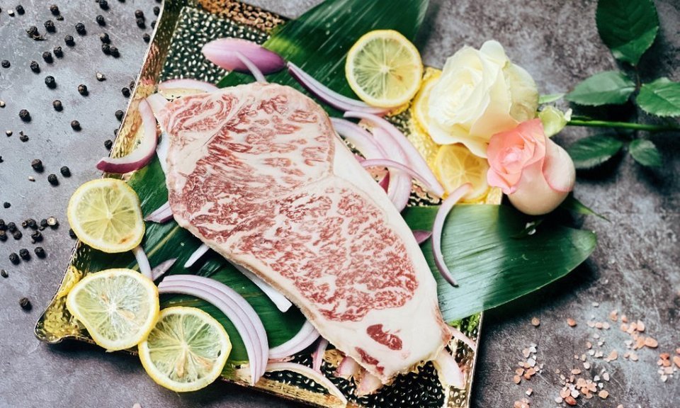 澳洲顶级射和牛双蓝标m9西冷图片