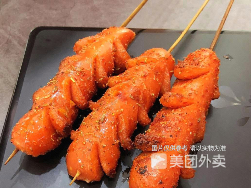 脆皮烤肠图片