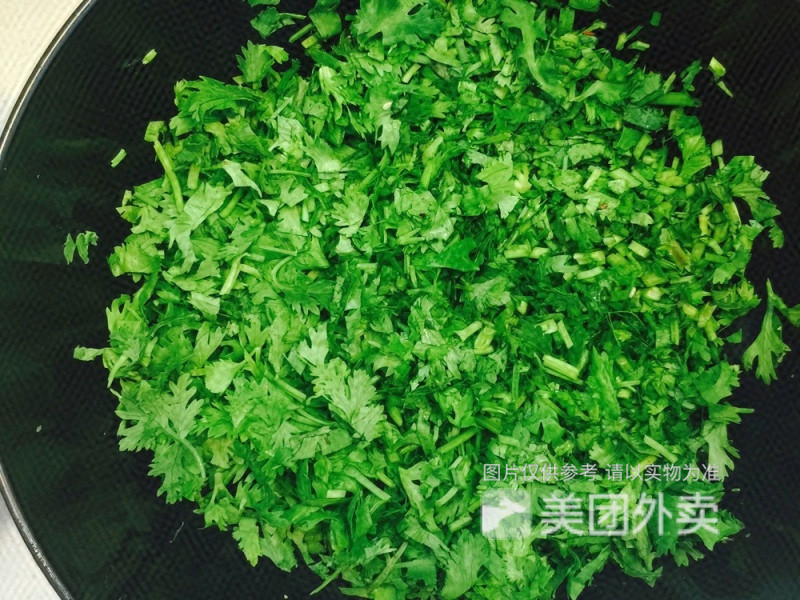 香菜末图片
