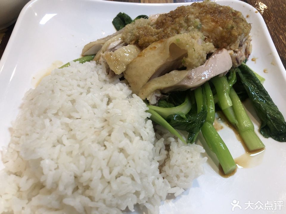 烧鹅白切鸡饭图片