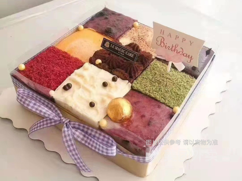 九宫格法式慕斯图片