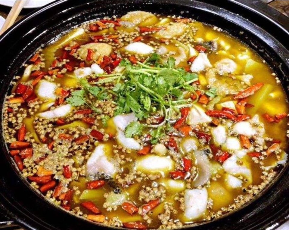 汉之缘渔港椒麻鱼圣水江南店