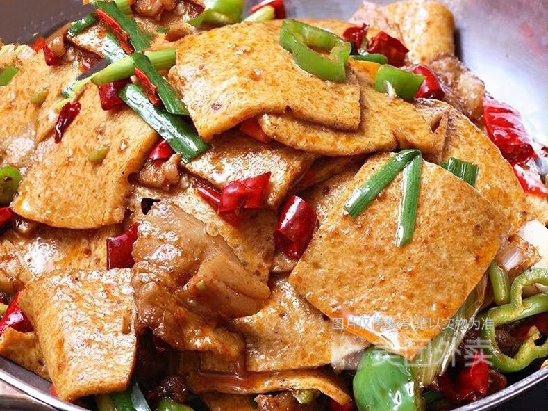 千叶豆腐回锅肉图片