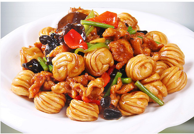过油肉小花卷图片
