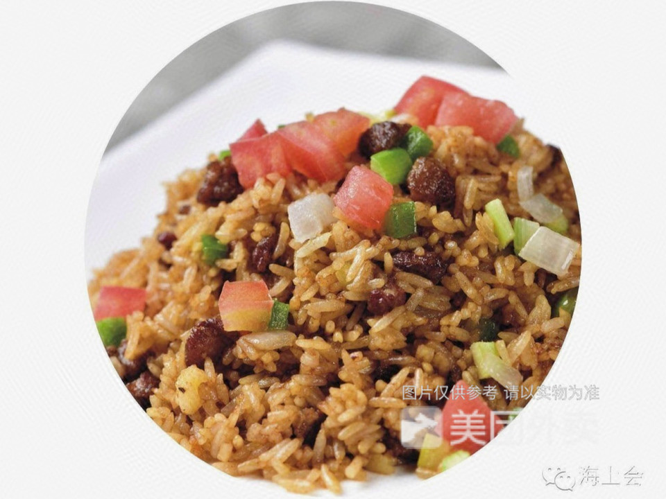 酸菜红豆炒饭图片