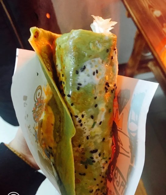 煎饼果子图片