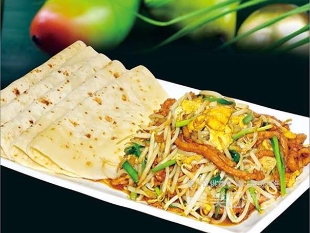 北京合菜卷饼图片