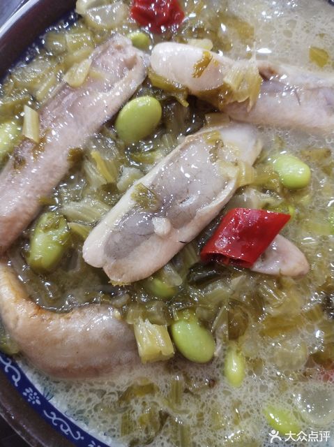 雪菜米鱼膏图片