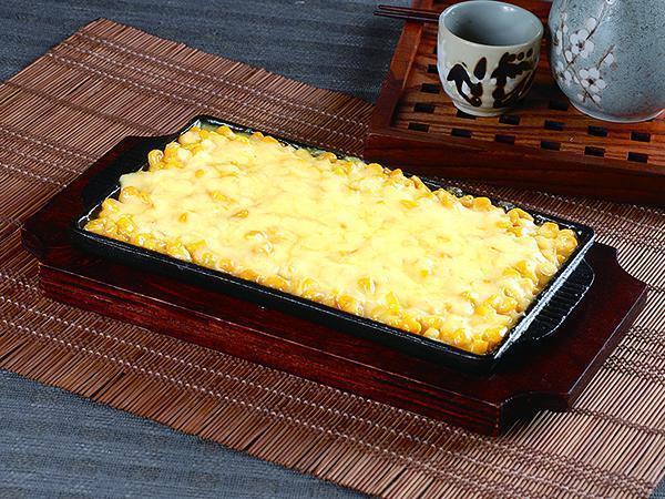 芝士铁板玉米图片