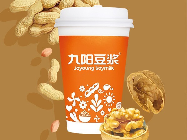 九阳核桃花生豆浆图片
