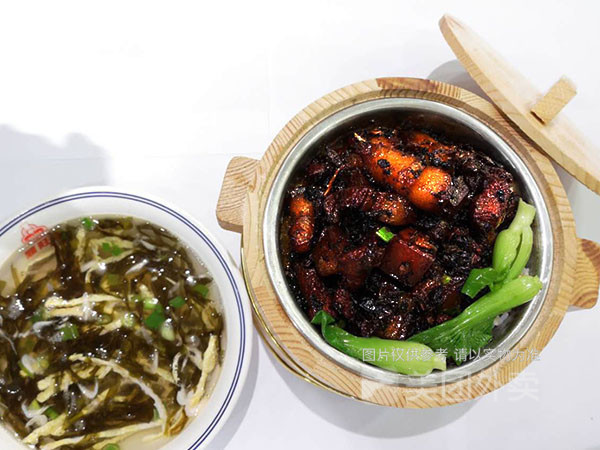 梅干菜红烧肉木桶饭图片