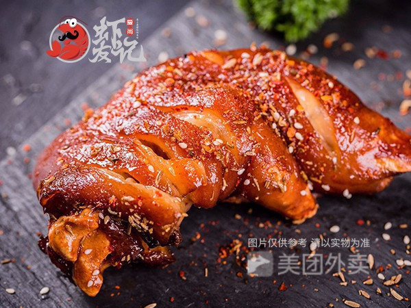 特色烤猪蹄图片