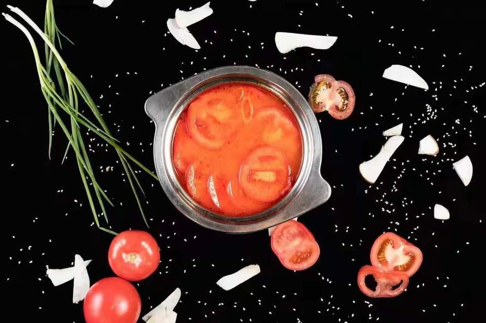 番茄锅底图片