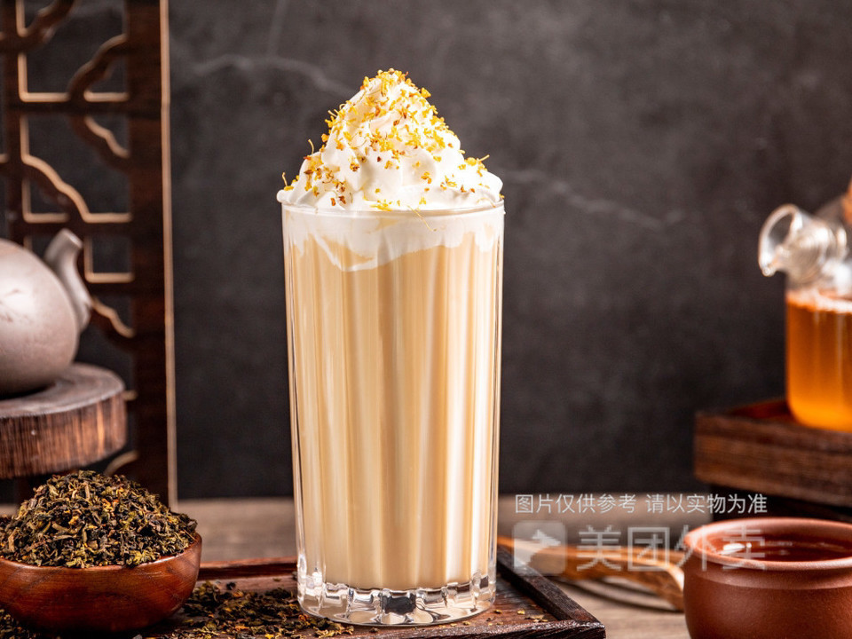 飞天金桂轻乳茶